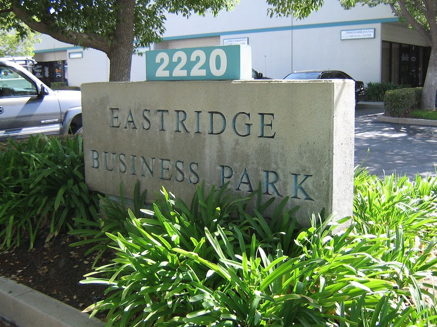 Eastridge Business Park - Monument Sign